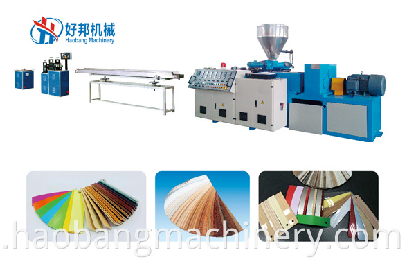 PVC edge banding machine